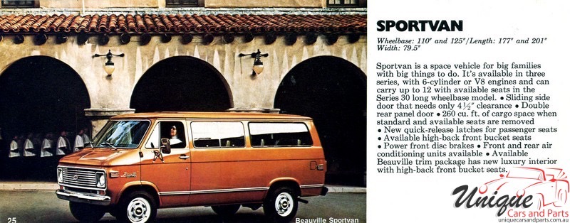 1976 Chevrolet Full-Line Brochure Page 19